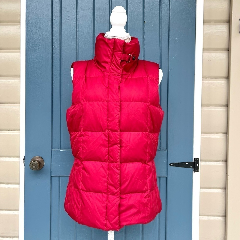 Eddie Bauer EB700 Premium Quality Goose Down Quilted Puffer Vest Women S…